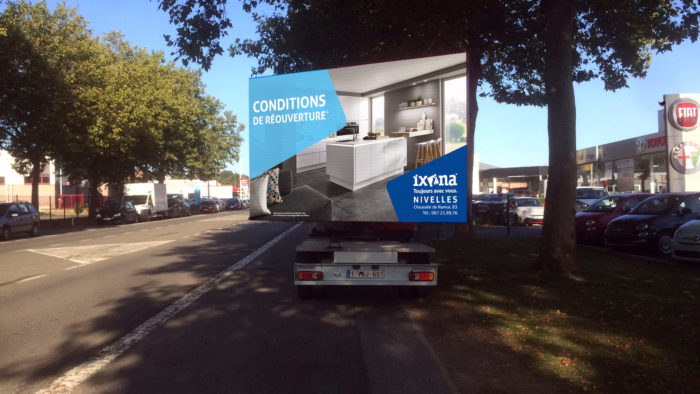 Camion LED - Campagnes d'affichage sur écran LED mobile - LedConnect